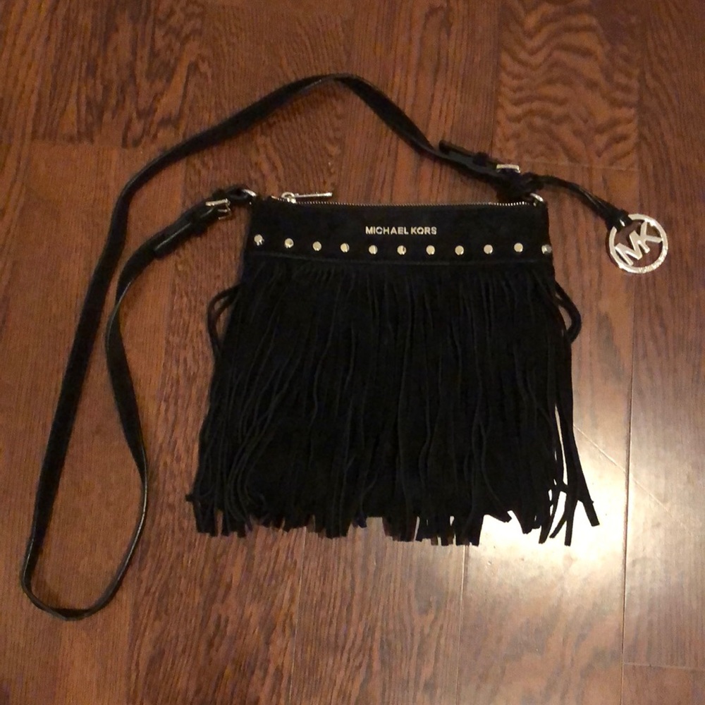 Michael Kors Crossbody Suede Purse